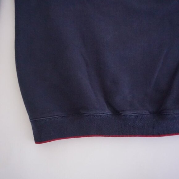Vtg '90S C & B Sport Navy Patriotic America Freedom Cotton Crewneck Sweater XL - Picture 7 of 9